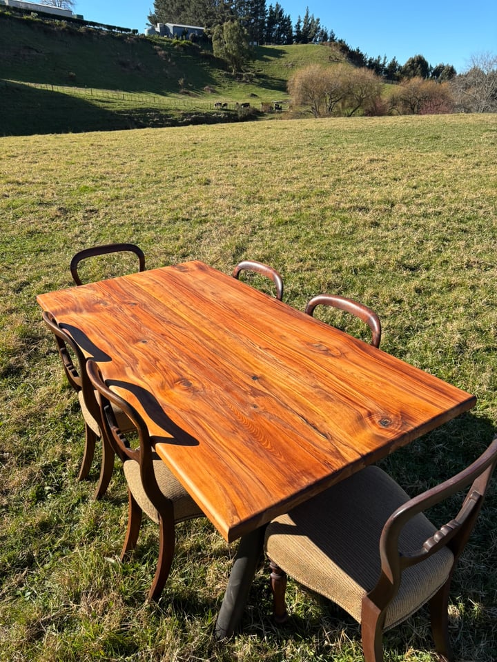 Custom Timber Slab Tables