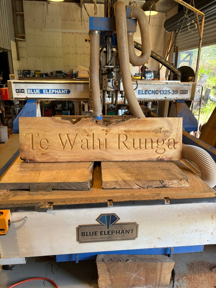 Custom Timber Entranceway Signs
