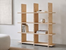 Birch plywood EasyFit flat-pack shelf unit made in New Zealand